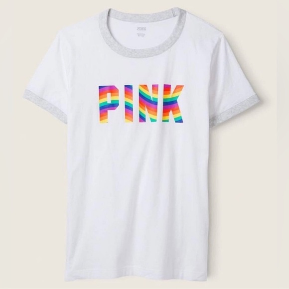 PINK
Shirt
Cotton Short Sleeve Campus Ringer T-Shirt - Picture 2 of 10